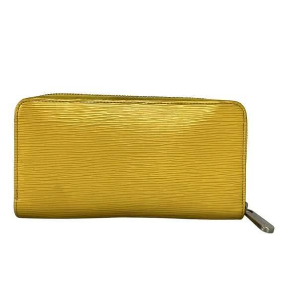 Auth LOUIS VUITTON Zippy Wallet M81229 Sunflower Epi - CA0193 Long Wallet - Picture 12 of 12